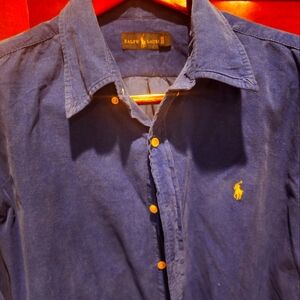 Royal Blue Ralph Lauren XXL Mens shirt